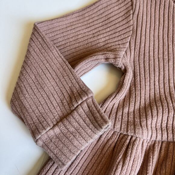 Next Baby Girl Pink Cotton Outfit 12-18 Months - Picture 4 of 14